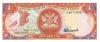 Trinidad and Tobago P36c 1 Dollar 1985 UNC