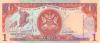 Trinidad and Tobago P41 1 Dollar 2002 UNC