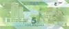 Trinidad and Tobago P-W61 5 Dollars 2020 UNC