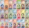 Venezuela P88e-P108a 21 banknotes 2009 - 2018 UNC