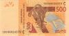 West African States Burkina Faso P319Ch 500 Francs 2019 UNC