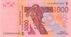 West African States Mali P415Ds 1.000 Francs 2019 UNC