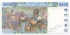 West African States Mali P413Df 5.000 Francs 1998 UNC