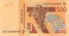 West African States Mali P419Dk 500 Francs 2022 UNC