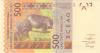 West African States Niger P619Hh 500 Francs 2019 UNC