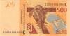 West African States Senegal P719Kl 500 Francs 2023 UNC