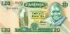 Zambia P27e 20 Kwacha 1980-1988 UNC Zambia P27e 20 Kwacha 1980-1988 UNC