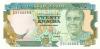 Zambia P32b 20 Kwacha 1989-1991 UNC