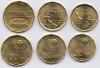 Argentina 1978 KM# 75 - 77 3 coins UNC Argentina 1978 KM# 75 - 77 3 coins UNC