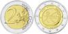 Belgium 2009 2 Euro 10 Years of Monetary and Economic Union UNC Belgium 2009 2 Euro 10 Years of Monetary and Economic Union UNC