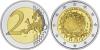 Belgium 2015 2 Euro 30 Years of the European Union flag UNC