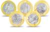Brazil 2015 4 coins Rio Olympic games UNC