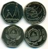 Cape Verde 1995, 2008 KM# 34,54 2 coins UNC