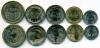 Colombia 2012 5 coins UNC Colombia 2012 5 coins UNC