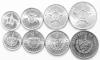 Cuba 1985 - 2008 4 coins UNC