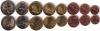 Cyprus 2011 Euro coins set UNC Cyprus 2011 Euro coins set UNC