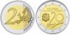 Andorra 2014 2 Euro 20 years in the Council of Europe Proof