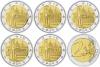 Germany 2010 2 Euro Federal state of Bremen ADFGJ 5 coins UNC