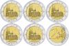 Germany 2011 2 Euro Federal state of North Rhine-Westphalia ADFGJ 5 coins UNC