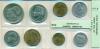 Greece 1976 8 coins AU - UNC