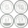 Liberia 2022 5, 10 Dollars 2 coins UNC
