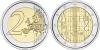 Slovenia 2022 2 Euro The 150th birthday of the architect Jože Plečnik UNC