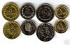 El Salvador 1974-1995 KM# 135.1a,148,154b,155b 4 coins UNC