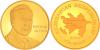 Azerbaijan 2004 Heydar Aliyev 80 years Gold