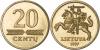 Lithuania 1997 20 Centas