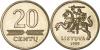 Lithuania 1999 20 Centas