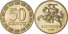 Lithuania 1999 50 Centas