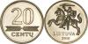 Lithuania 2010 20 Centas