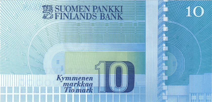 Finland P113a(12) 10 Mark 1986 UNC