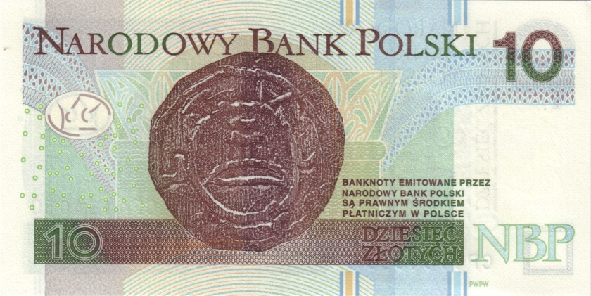 Poland P183 10 Złotych 2025 UNC
