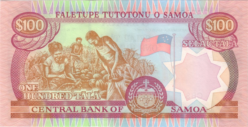 Samoa P37 100 Tālā 2006 UNC
