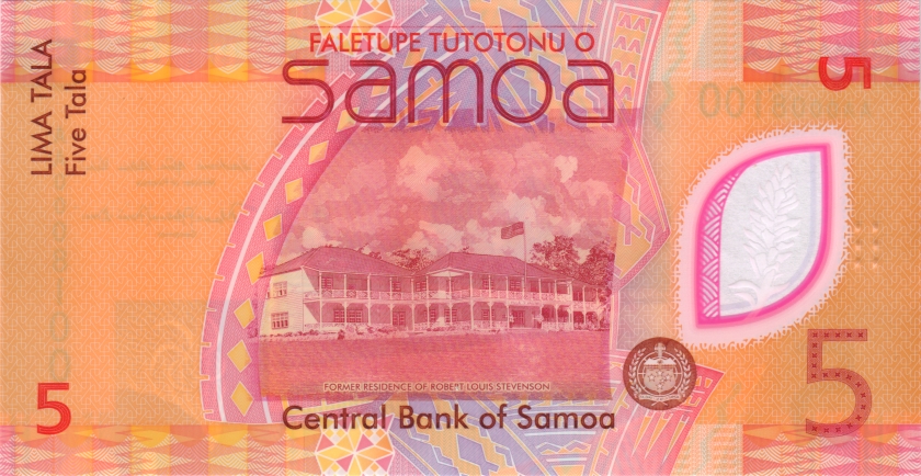 Samoa P-W47 5 Tala 2023 UNC