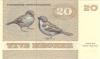 Denmark P49g(1) 20 Kroner 1987 UNC