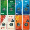 Russia 2011 - 2014 25 Rubles Sochi Olympic Winter Games 4 coins UNC Russia 2011 - 2014 25 Rubles Sochi Olympic Winter Games 4 coins UNC